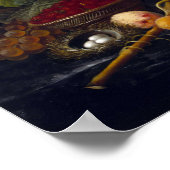 Severin Roesen Victoriaans Bouquet Poster (Hoek)