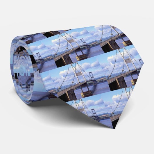 Severn Bridge, Avon, Engeland Stropdas (Opgerold)