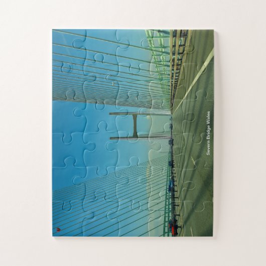 Severn Bridge Wales Legpuzzel (Verticaal)