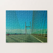 Severn Bridge Wales Legpuzzel (Horizontaal)