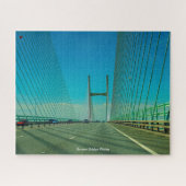 Severn Bridge Wales Legpuzzel (Horizontaal)