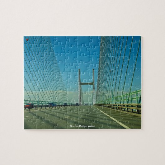 Severn Bridge Wales Legpuzzel (Horizontaal)
