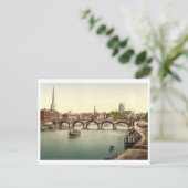 Severn Bridge, Worcester, Vintage van Engeland Briefkaart (Staand voorkant)