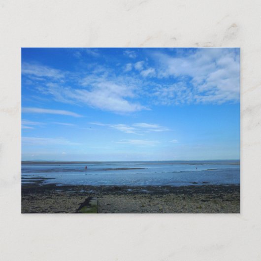 Severn Estuary in Penarth Briefkaart (Voorkant)