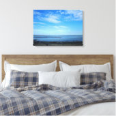 Severn Estuary in Penarth Canvas Afdruk (Insitu (Slaapkamer))