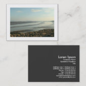 Severn Estuary in Penarth (Grenzen) Visitekaartje (Voorkant / Achterkant)