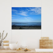 Severn Estuary in Penarth Poster (Keuken)