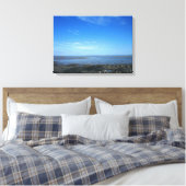 Severn Estuary op Penarth II Canvas Afdruk (Insitu (Slaapkamer))