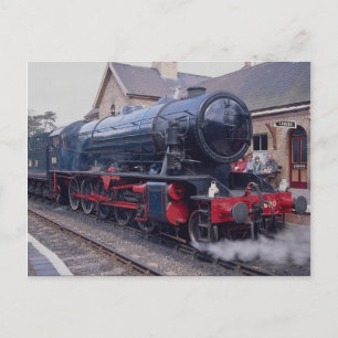 Severn Valley Railway, Locos at Highley Station, W Briefkaart