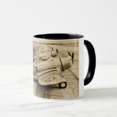 Seversky P-35  WWWII-strijkvliegtuigen Mok (Voorkant rechts)