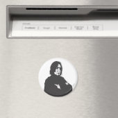 Severus Snape Armen Gekruist B-W Magneet (Insitu (Vaatwasser))