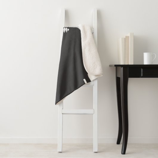 Severus Snape Arms Crossed B-W Sherpa Deken (In situ)