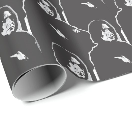 Severus Snape Arms, doorgesneden B-W Cadeaupapier (Rol Hoek)