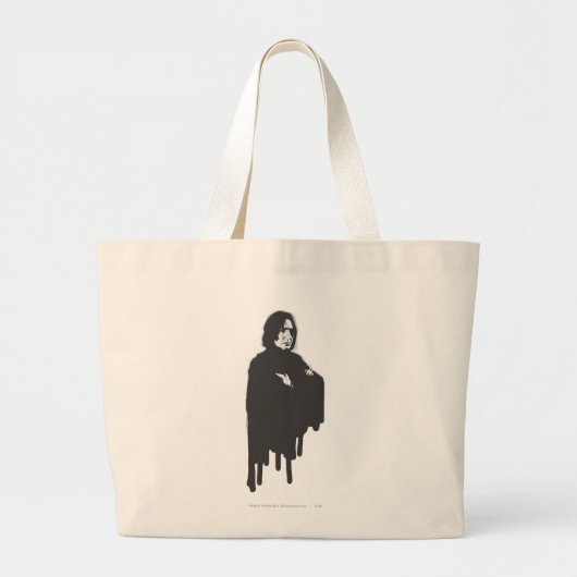 Severus Snape Arms, doorgesneden B-W Grote Tote Bag (Voorkant)