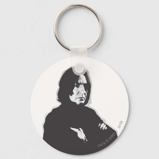 Severus Snape Arms, doorgesneden B-W Sleutelhanger (Voorkant)