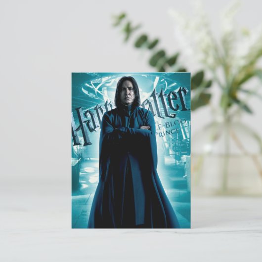 Severus Snape HPE6 1 Briefkaart (Staand voorkant)