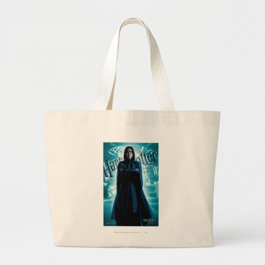 Severus Snape HPE6 1 Grote Tote Bag (Voorkant)