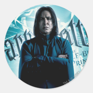 Severus Snape HPE6 1 Ronde Sticker
