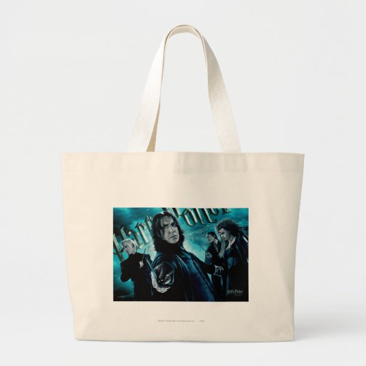 Severus Snape met Death Eaters 1 Grote Tote Bag (Voorkant)
