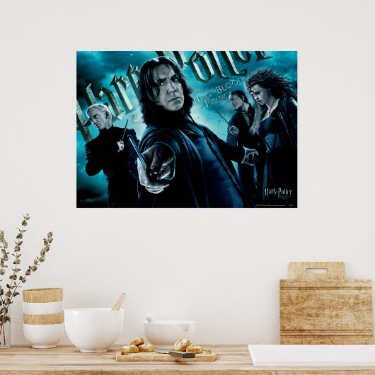 Severus Snape met Death Eaters 1 Poster (Keuken)