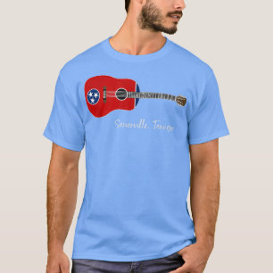 Sevierville Tennessee Guitar T-shirt