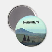 Sevierville, Tennessee Magneet (Voorkant / Achterkant)