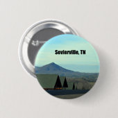 Sevierville, Tennessee Ronde Button 5,7 Cm (Voorkant /achterkant)