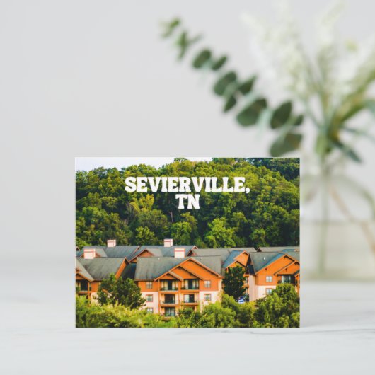 Sevierville TN Briefkaart (Staand voorkant)