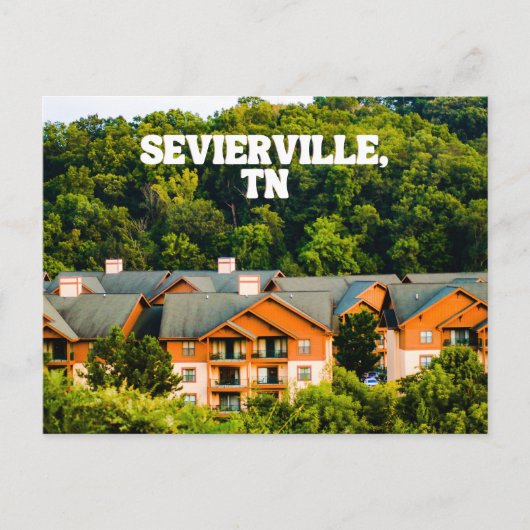 Sevierville TN Briefkaart (Voorkant)