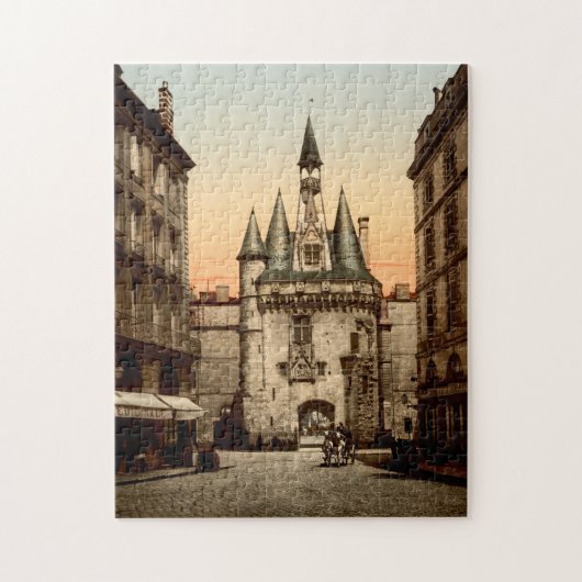 Sevigne Gate Castle, Bordeaux Frankrijk Legpuzzel (Verticaal)