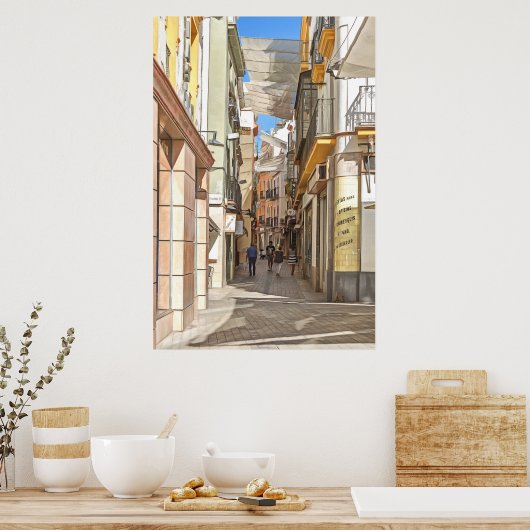 Sevilla. #13. poster (Keuken)