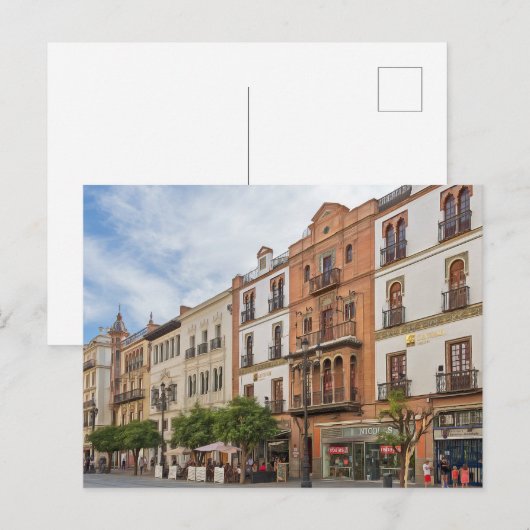 Sevilla. #17   briefkaart (Voorkant / Achterkant)