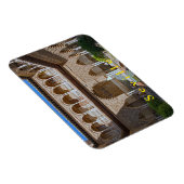 Sevilla. Alcazar. De binnenplaats van de Maidens. Magneet (Rechterzijde)