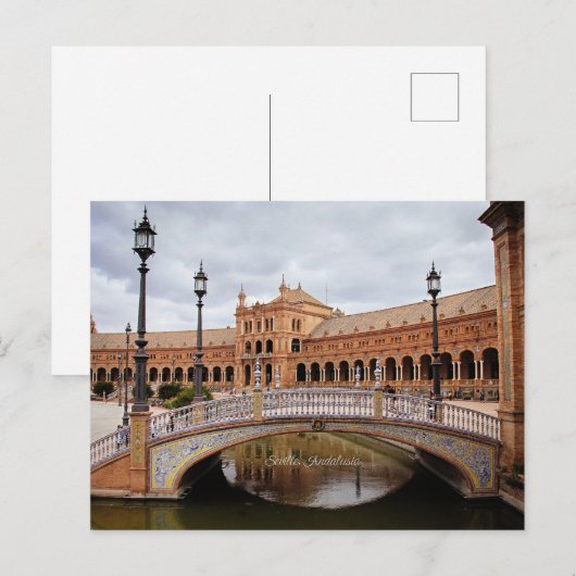 Sevilla, Andalusië, Spanje Briefkaart (Voorkant / Achterkant)