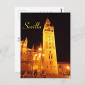 Sevilla at night briefkaart (Voorkant / Achterkant)