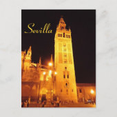 Sevilla at night briefkaart (Voorkant)