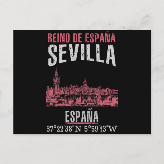 Sevilla Briefkaart (Voorkant)
