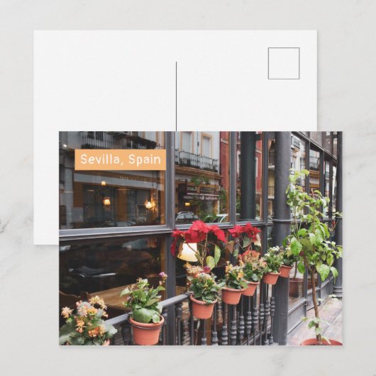 Sevilla-Briefkaart Briefkaart (Voorkant / Achterkant)