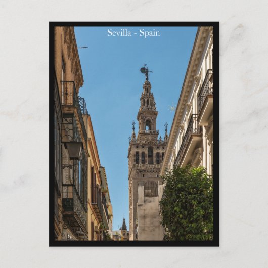 Sevilla City, Briefkaart Spanje (Voorkant)