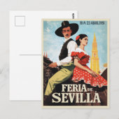 Sevilla Feria de Abril 1951 Briefkaart (Voorkant / Achterkant)