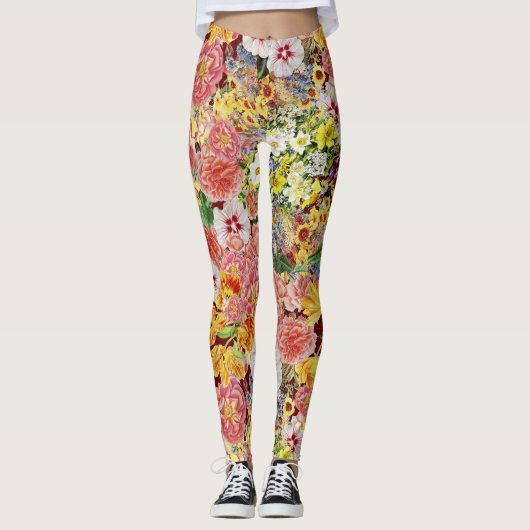 Sevilla Floral Leggings (Voorkant)