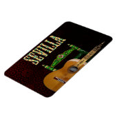 Sevilla Guitarra española con Giralda de Sevilla Magneet (Linkerzijde)