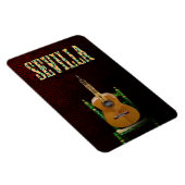 SEVILLA. Guitarra flamenca con Giralda de Sevilla. Magneet (Rechterzijde)