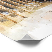 Sevilla - Het echte Spaanse Briefkaart Jigzaag Puz Poster (Hoek)