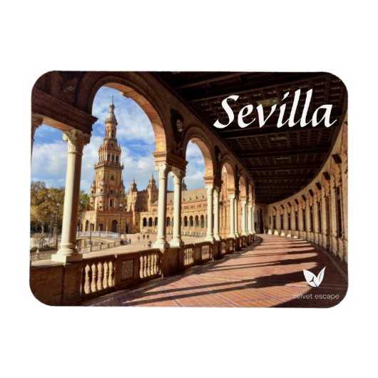 Sevilla magnet van Velvet Escape Magneet (Horizontaal)