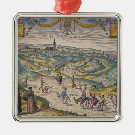 Sevilla Metalen Ornament (Voorkant)