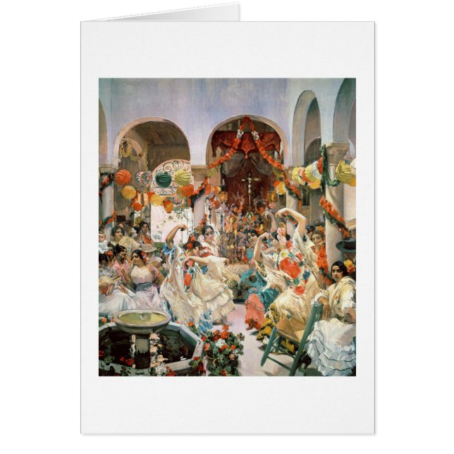 Sevilla (olie op het canvas) (Voorkant)