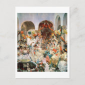 Sevilla (olie op het canvas) briefkaart (Voorkant)