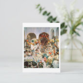 Sevilla (olie op het canvas) briefkaart (Staand voorkant)