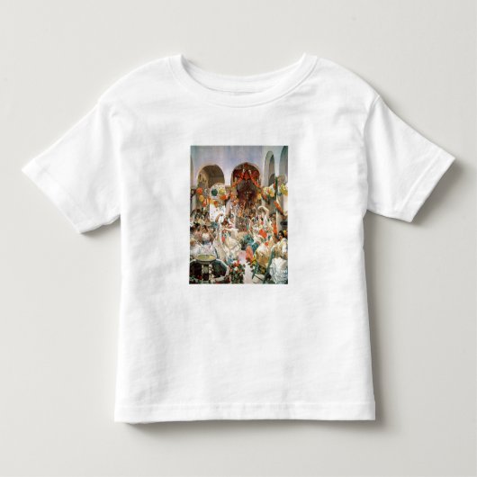 Sevilla (olie op het canvas) kinder shirts (Voorkant)